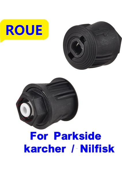 Parksıde Stili Için Hortum Konektörü Dönüştürücü Yıkayıcı Çıkış Adaptörü M22 Parkside Nilfisk Için Karcher Hızlı Bağlantı Adaptörü Yüksek Basınçlı Yıkama Hortumu (Yurt Dışından)