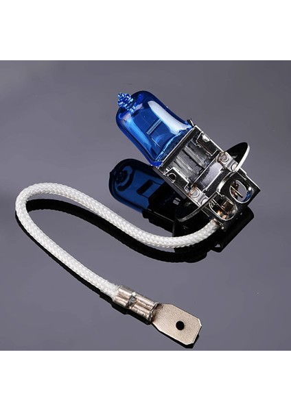 Hippcron H3 Halojen Ampul 12V 55W 5000K Araba Farı Lamlm Lacivert Cam Süper Beyaz Işık (2 Adet) (Yurt Dışından) fiyatları
