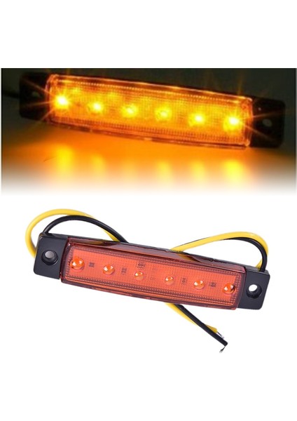 Yl Stili Kamyon Yan Işaret Gösterge Işığı Dönüş Sinyali Lambası 12V 24V LED Oto Araba Otobüs Kamyon Ute Römork Kuyruk Uyarı Lambası Fren Lambaları (Yurt Dışından)