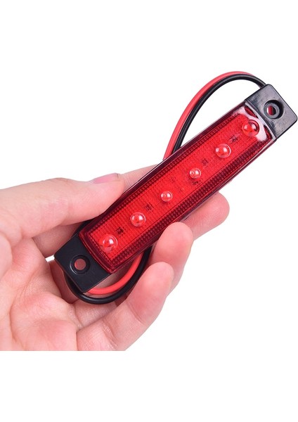 Yl Stili Kamyon Yan Işaret Gösterge Işığı Dönüş Sinyali Lambası 12V 24V LED Oto Araba Otobüs Kamyon Ute Römork Kuyruk Uyarı Lambası Fren Lambaları (Yurt Dışından)