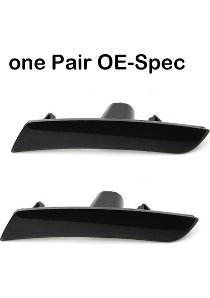 4 Adet Tarzı Chevrolet Camaro Cadillac Için Ijdm Cts Ats Füme Lens Ön Arka Tampon Yan Işaretleyici Işık Muhafaza Kabukları, Ampul Yok Soket Yok (Yurt Dışından) modelleri