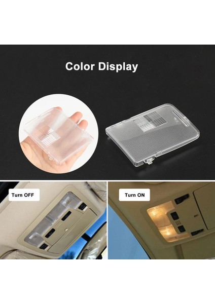 Arka R Stili Toyota Camry Için Ön Arka Çatı Okuma Işık Kapağı Dome Harita Lambası Lens Üst Işık Lambası Kapağı (Yurt Dışından) fırsatları