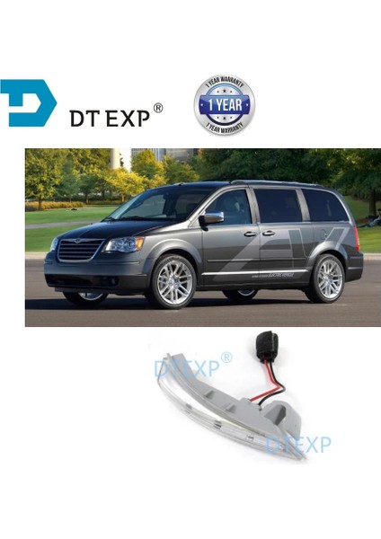 R Stili Dodge Caravan Town Country Için Yan Ayna Lambası Chrysler Grand Voyager Için Sinyal Lambası Çevirin Ram Cv Için Marker Lambaları (Yurt Dışından)
