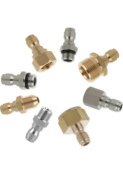 Renksiz Stil Hızlı Bağlantı Bağlayıcı Adaptörü Araba Temiz Yıkama Basınçlı Yıkama Konnektörü 15 ~ 19 # Araba Yıkama Için Hızlı Bağlantı Bahçe Hortumu (Yurt Dışından)