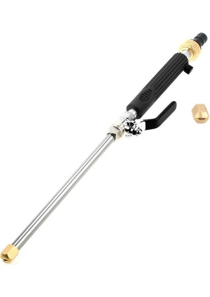 Siyah Stil Yüksek Basınçlı Metal Su Tabancası Yüksek Basınçlı Güç Araba Yıkayıcı Sprey Araba Yıkama Temizleme Aletleri Bahçe Su Jeti Basınçlı Yıkayıcı (Yurt Dışından)