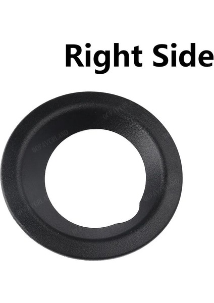 Sağ Taraf Stili Aksesuar Çifti Sol Sağ Ön Tampon Sis Lambası Sis Lambası Halkası Kapağı Bmw X3 E Için (Yurt Dışından)