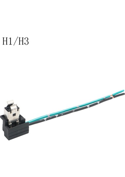 H1 H3 Stili H1 H3 H H7 H8 H11 Hb H Hb4 Soket Adaptörü Araba Lambası Kablosunun LED Ampul Konnektörü (Yurt Dışından)