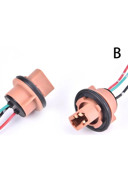 Kırmızı Stil Yeni Ocket Adaptör Kablo Demeti Soketler Araba Oto Tel Bağlayıcı Kablo Fişi H7 Hıd LED Far Sis Farları Lamba Ampul (Yurt Dışından)