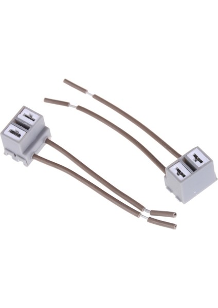 Kırmızı Stil Yeni Ocket Adaptör Kablo Demeti Soketler Araba Oto Tel Bağlayıcı Kablo Fişi H7 Hıd LED Far Sis Farları Lamba Ampul (Yurt Dışından)