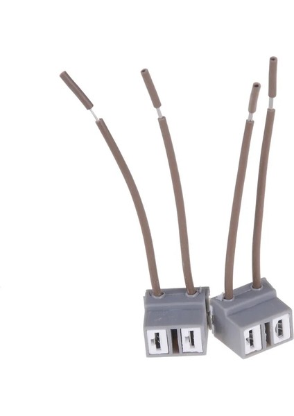 Kırmızı Stil Yeni Ocket Adaptör Kablo Demeti Soketler Araba Oto Tel Bağlayıcı Kablo Fişi H7 Hıd LED Far Sis Farları Lamba Ampul (Yurt Dışından)