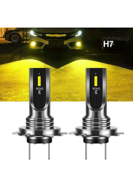 H6 Stili 12000K Mavi Renk 2 Adet H7 Motosiklet Far Sis Lam Oto Ampul B4 Araba Parlak Işık 12V LED Aileo Canbus H4 (Yurt Dışından) fiyatları