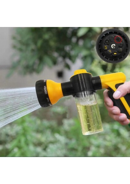 Sarı Stil Taşınabilir Oto Köpük Lance Su Tabancası Yüksek Basınçlı 3 Sınıf Meme Jet Araba Yıkama Püskürtücü Temizleme Aracı Otomobil Yıkama Araçları (Yurt Dışından) modelleri