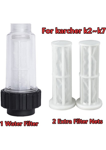 Renksiz Stil Karcher K2 K3 K4 K5 K6 K7 G '' 2 Filtre Çekirdekli Su Filtreleri Için Yüksek Basınçlı Temizleme Makinesi Su Filtresi (Yurt Dışından)