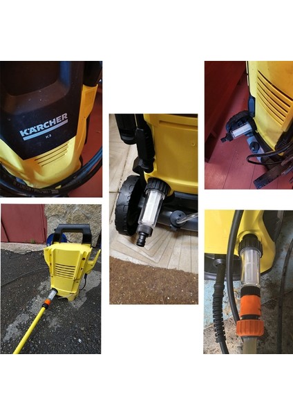 Renksiz Stil Karcher K2 K3 K4 K5 K6 K7 G '' 2 Filtre Çekirdekli Su Filtreleri Için Yüksek Basınçlı Temizleme Makinesi Su Filtresi (Yurt Dışından)