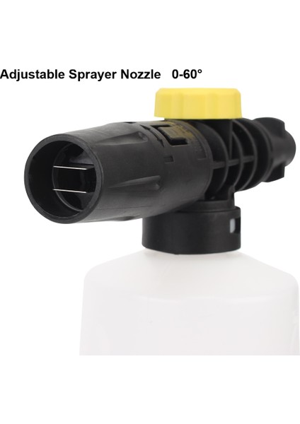 12 Adet Sünger Tarzı Karcher Için K2 K3 K4 K5 K6 K7 Ayarlanabilir Püskürtme Memesi Kar Köpük Lance 750 ml Yüksek Basınçlı Yıkama Makineleri Araba Sabun Köpüğü Jeneratörü (Yurt Dışından)