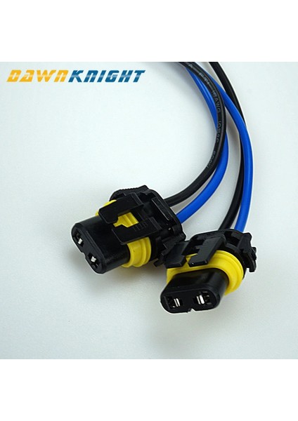 Hb3 Hb4 Fiş Stili Otomobil Far Fişi Sis Lambası Konektörü Hb3 Hb4 Soket Çapında Yüksek Li Antioksidan Kablo (Yurt Dışından)