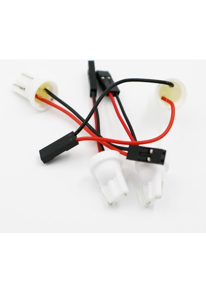 Ysy Kamyon Araba Oto T10 W5W LED Ampul Işık Kablo Demeti Adaptörü T10 Soket Tutucu (Yurt Dışından)