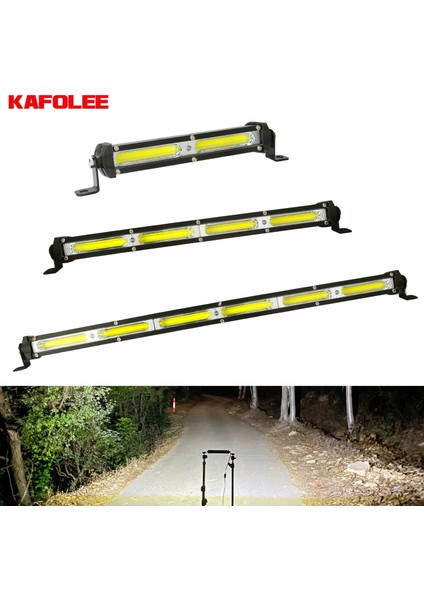 1 Adet 15INCH 36W Tarzı 6500K Cob Araba LED Çalışma Işık Çubuğu Off Road Spot Lambası STRIP12V 24V Suv Için Atv Kamyon Tekne Motosiklet Oto Sis Lambası Far (Yurt Dışından)