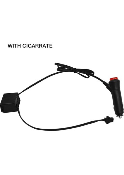 Sigara ile 1 Adet 1m Araba LED Iç LED Şerit Esnek LED Neon Işık Dekorasyon Garland Lisans Plakası USB Sürücüsü Dıy ile Tel Halat Tüp Hattı (Yurt Dışından)