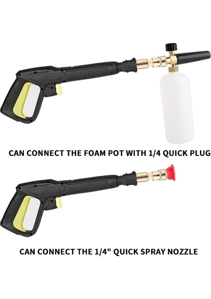 Bosch Eski Stil Için Yüksek Basınçlı Yıkama Makinesi Adaptörü Hızlı Bağlantı "püskürtme Tabancasına Değnek Değnek Lance Adaptörü" Karcher Için Hızlı Fiş (Yurt Dışından)