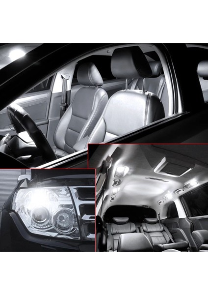 2 Adet Araba 5W5 LED Ampul T10 W5W LED Sinyal Işık Canbus 12V 6000K Otomatik Gümrükleme Kama Yan Ters Lambalar Smd Mavi (Yurt Dışından)