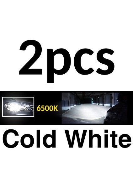 H1 Stili 6500K Soğuk Beyaz LED Araba Far H7 LED H4 Ampul H8 H1 H3 H11 Hb Hblm Otomatik Lambalar Sis Farları 12V 3000K 6500K 8000K (Yurt Dışından)
