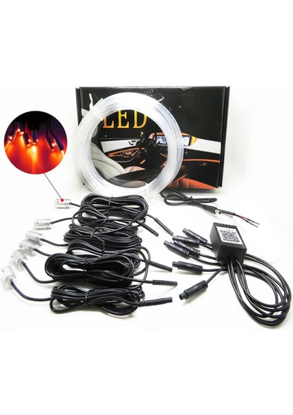 Tel App Uzaktan Stili 5'i 1 Arada USB Rgb LED Atmosfer Araba Işık Iç Ortam Işığı Fiber Optik Şeritler Uygulama Kontrolü Dıy Müzik 8m Fiber Optik Bant ile Işık (Yurt Dışından) fiyatları