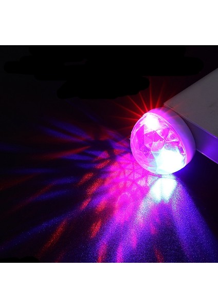 QP1376 USB Müzik Sahne Işık Gösterisi Kulübü Disko Dj Işığı Lazer Projektör Ses Kontrolü Kristal Sihirli Top Efekt Işıkları (Yurt Dışından) fırsatları