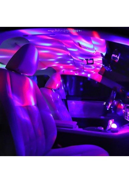 QP1376 USB Müzik Sahne Işık Gösterisi Kulübü Disko Dj Işığı Lazer Projektör Ses Kontrolü Kristal Sihirli Top Efekt Işıkları (Yurt Dışından) indirimleri