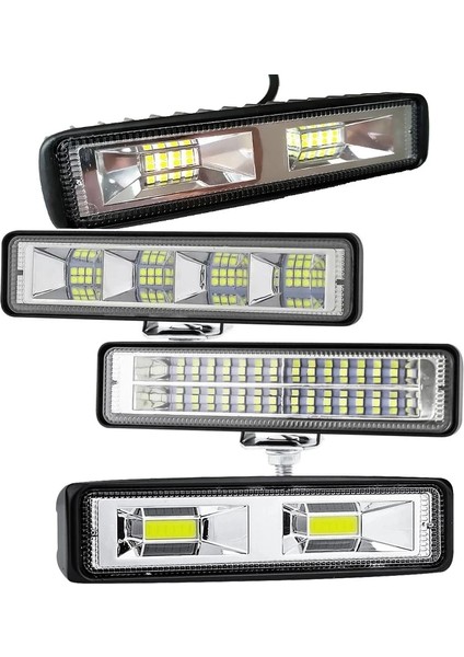 2 ADET-24LED Tarzı 1- LED Çalışma Işığı Çubuğu Taşkın Noktası Offroad 4WD Araba Suv Sürüş Sis Lambası Çalışma Işığı Çubuğu Taşkın Noktası Offroad (Yurt Dışından) fiyatları