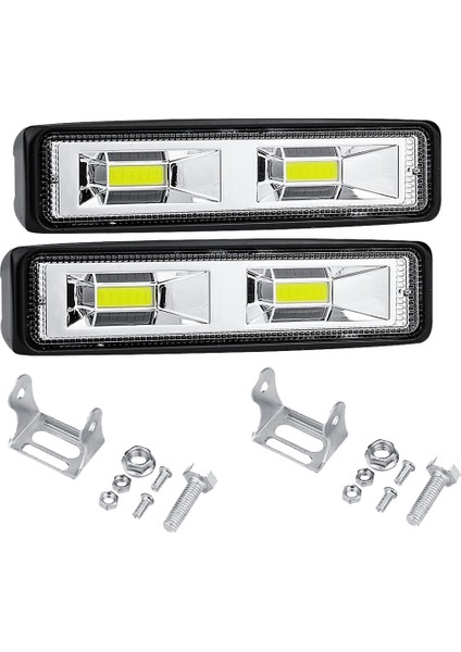 2 ADET-24LED Tarzı 1- LED Çalışma Işığı Çubuğu Taşkın Noktası Offroad 4WD Araba Suv Sürüş Sis Lambası Çalışma Işığı Çubuğu Taşkın Noktası Offroad (Yurt Dışından) fırsatları