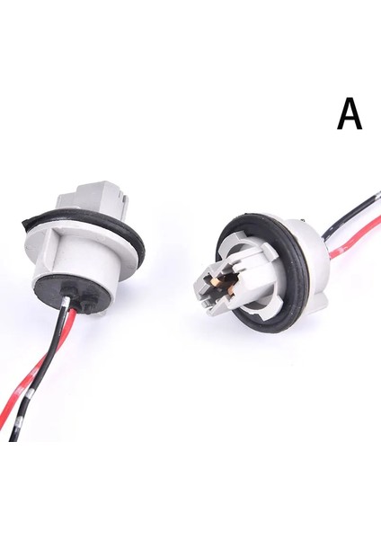 Gümüş Tarzı Yeni Ocket Adaptör Kablo Demeti Soketler Araba Oto Tel Bağlayıcı Kablo Fişi H7 Hıd LED Far Sis Farları Lamba Ampul (Yurt Dışından)