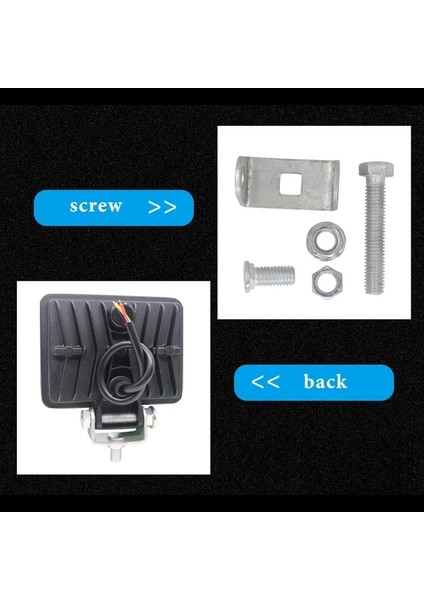 48W Çalışma Işığı 2 Adet Stil V 54W Wrok Işık LED Bar LED Lightbar Kamyon Traktör Suv Için LED 18SMD 4x4 Araba LED Farlar Aydınlatma Spot Çalışma Çubuğu (Yurt Dışından) indirimleri