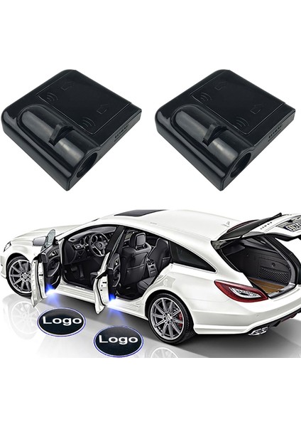 Hyundai Tarzı Için No.3 Boyutu 1 Adet Yeni Kablosuz LED Araba Kapı Karşılama Lazer Projektör Logo Hayalet Gölge Gece Işıkları Chevrolet Için Araba Styling Aksesuarları Kitleri (Yurt Dışından)