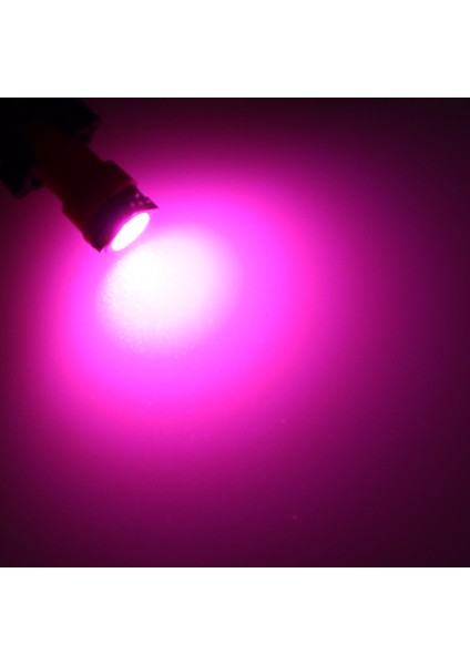 12V Tarzı Pembe V 24V T5 LED Smd Oto LED Lamba Araba Gösterge Paneli Gösterge Ampul Dc Beyaz Mavi Kırmızı Sarı Yeşil (Yurt Dışından)