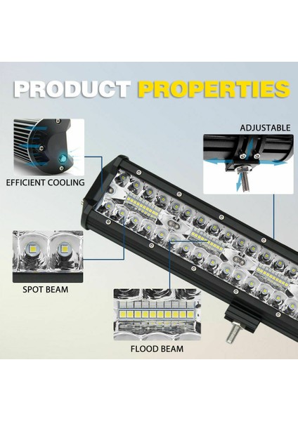 Kablolama LED 2 Tarzı Nlpearl Spot Sel LED Işık Barwork Işık 60W 180W 300W 360W 420W Araba Kamyon Için LED Işık Çubuğu Lada Nıva 4x4 Atv LED Lightbar (Yurt Dışından) fırsatları