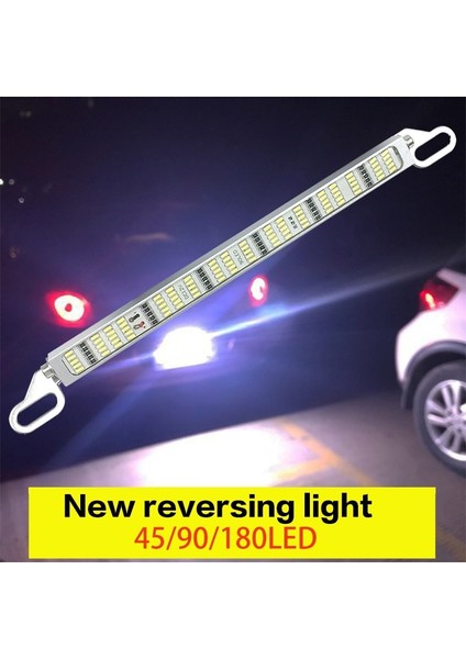 Beyaz ve Kırmızı Flaş Stili 180LED Smd LED Geri Vites Lambası Fren Lambası Plaka Drl Sis Lambası (Yurt Dışından) fiyatları