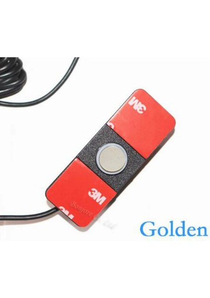 4 Sensör Stili Altın Koorinwoo Parktronic Ön Arka Radarlı Düz ​​park Sensörleri Step Hoparlör Buzzer 12V Geri Park Yardımı (Yurt Dışından)