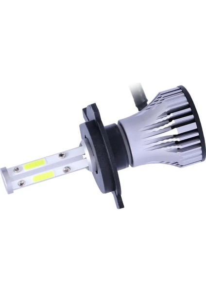 H7 Stili 3000K Yeni 4side Süper Parlak H7 LED H4 H11 H8 Hb Hb3 Araba Far Ampul Lm 6000K Yüksek Düşük Işın Araba Aksesuarları LED H4 (Yurt Dışından) modelleri