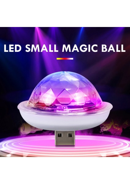 Android ile LED Rgb USB Dj Lamba Çubuğu Gece Lambası Sahne Aydınlatma Atmosfer Dekoratif Işık Mikro Disko Topu Ses Parti Projeksiyon Işıkları (Yurt Dışından)