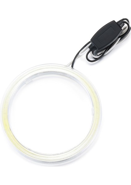 70 mm Yeni Evrensel Beyaz Melek Gözler Cob Halo Yüzük LED Far Sürüş Lambası mm Otomobil Aksesuarları (Yurt Dışından)