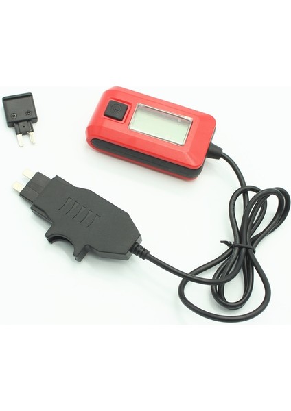 12V AE150 Araba Oto Akım Test Cihazı Multimetre Lambası Araba Tamir Aracı Sigorta Teşhis Aracı Tarafından 12V 23A Ölçüm Aralığı 0.01A~19.99A (Yurt Dışından)