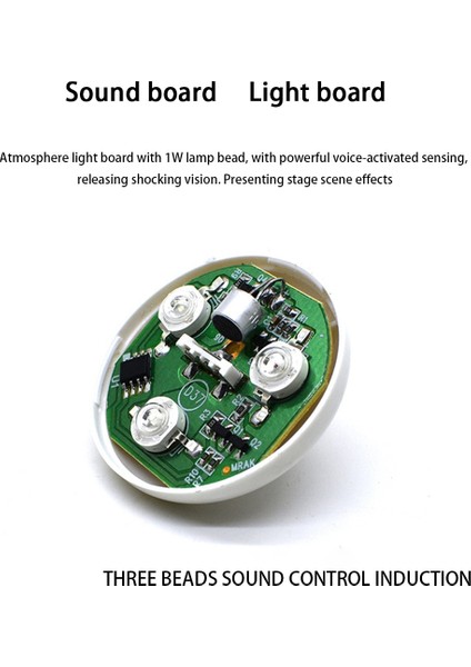 iphone Konektörü Carctr Yeni LED USB Araba Atmosfer Işığı Dj Rgb Mini Renkli Müzik Ses Kontrol Lambası Iç Araba Dekoratif Lamba Ortam Işığı (Yurt Dışından)