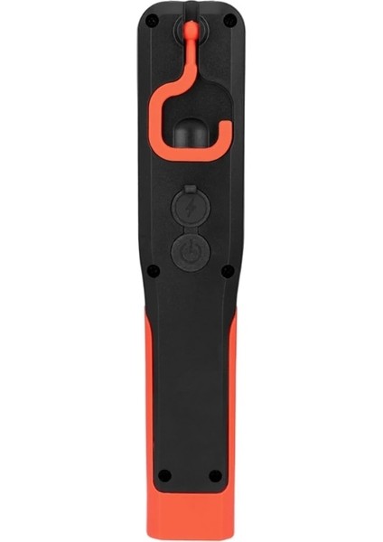 Siyah Stil Şarj Edilebilir Cob LED Çalışma Işığı Manyetik El Feneri Mekanik, Araba, Açık Kamp Için USB Muayene Işığı Onarım Aracı (Yurt Dışından)