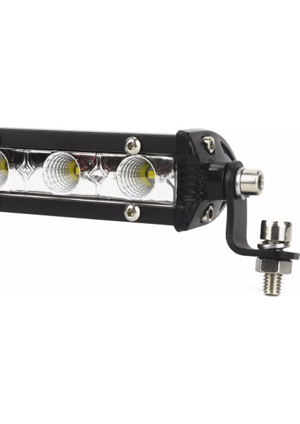 Xiyu Shop 7 Inç Sel Tarzı Auxtings Ultra Sli''inch LED Çalışma Işığı 12V 24V Jeep Atv Kamyonları Için LED Bar Traktör Sürüş Işık Araba Styling (Yurt Dışından)