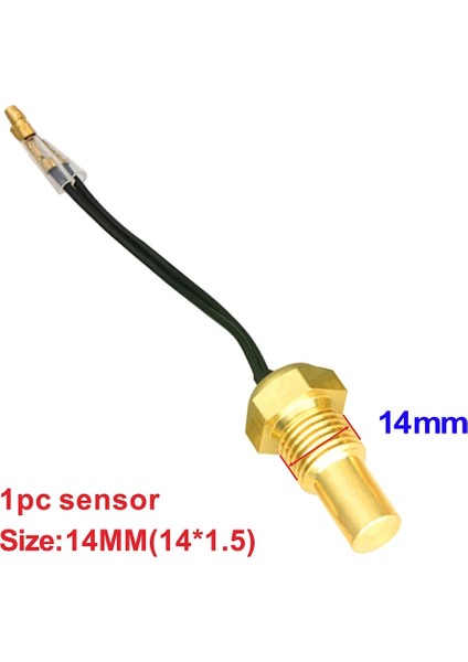 14MM Tarzı Evrensel Su Sıcaklık Sensörü Araba Sıcaklık Sensörü Su Sıcaklık Ölçer (Yurt Dışından)