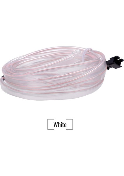 1 Milyon Stili Beyaz DC12V LED Dekoratif Şeritler Tüp Kablo Esnek Neon Işık Kızdırma Dize Işık Araba Dekorasyon Için Iç Atmosfer Lambası (Yurt Dışından)