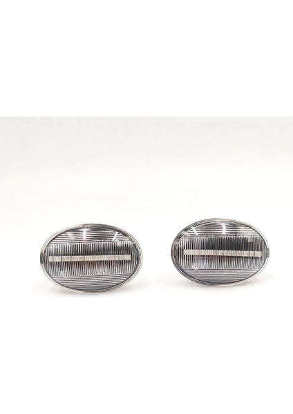 Dinamik Sinyal Stili Kabuğu Temizle 2 Adet Akan Dönüş Sinyali Işık Dinamik LED Yan Işaretleyici Yan Gösterge Flaşör Bmw Mını Cooper Için R55 R56 R57 R58 R59 (Yurt Dışından)