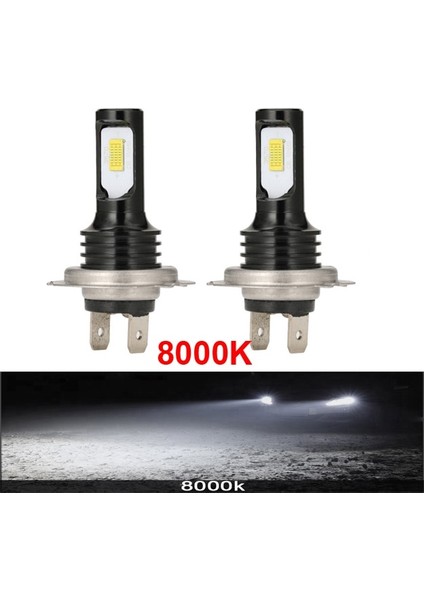 H9 Stili 8000K 2 Adet LED H7 Lm 4300K ​​8000K 3000K Hb3 Hb H3 H1 H8 H4 H11 H9 H13 Turbo Canbus LED Araba Far Hıp Sis Lambası (Yurt Dışından)