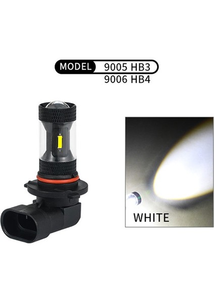 9005 9006 Beyaz H H1 H3 H11 H11 LED Far Ampul 6500K Beyaz Sarı 3000LM Araba Sis Lambası 36W Araba LED Sis Ampul Oto LED Ampuller (Yurt Dışından)